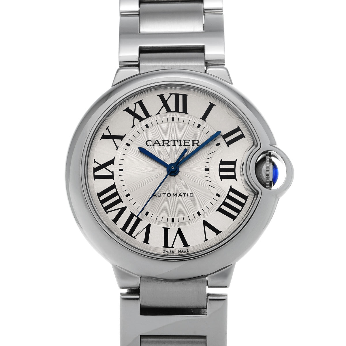 Ballon Bleu de Cartier 36mm W6920046 Silver CARTIER Unisex [Pre-Owned].