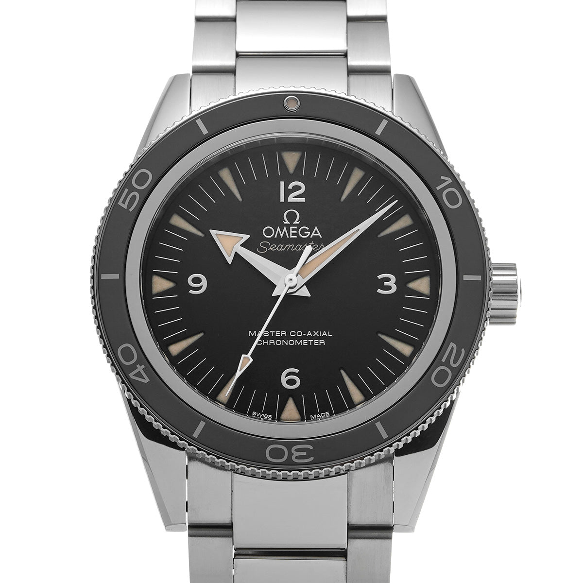 Seamaster 300 Master Co-Axial 233.30.41.21.01.001 Black OMEGA Men's [New]