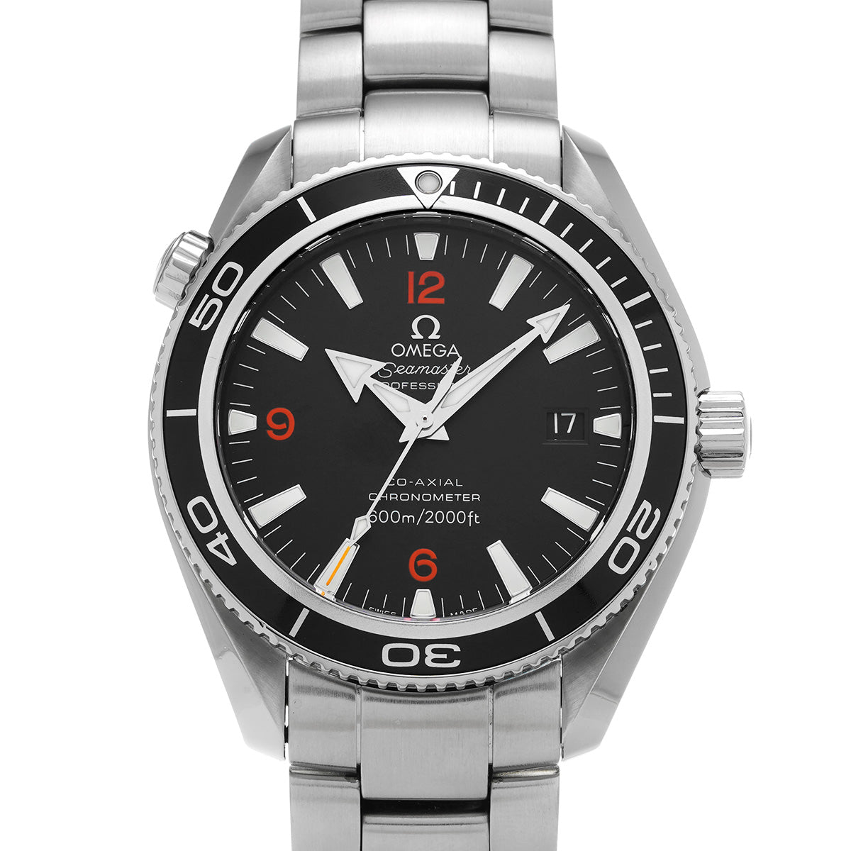 Seamaster Planet Ocean 600 Co-Axial 2201.51 Black OMEGA Men's [Pre-Owned].