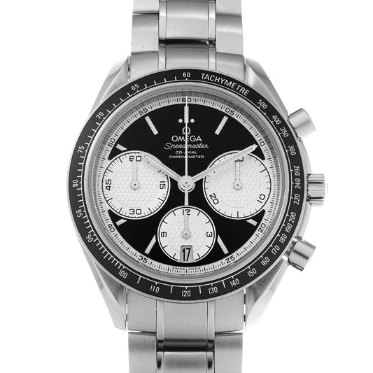 Speedmaster Racing Co-Axial 326.30.40.50.01.002 Black/Silver OMEGA Men's [Pre-Owned].