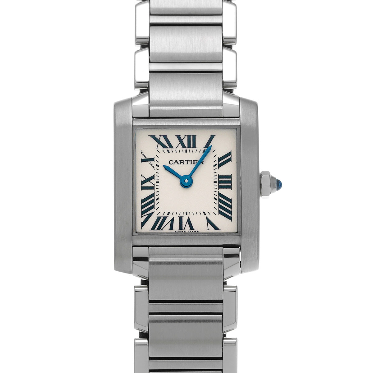Tank Francaise SM W51008Q3 Silver CARTIER Ladies [Pre-owned]