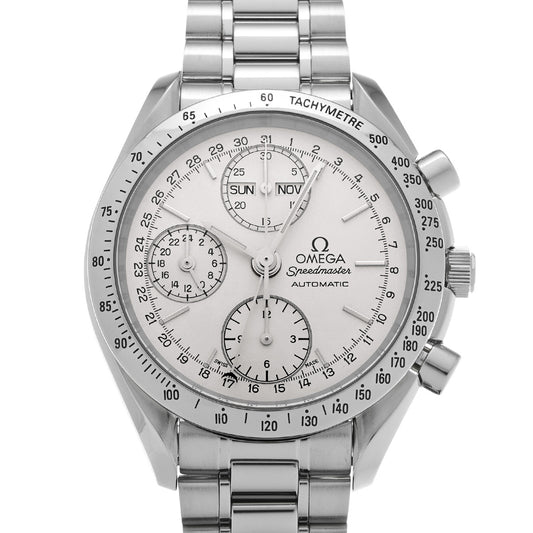Speedmaster Triple Calendar 3521.30 White OMEGA Men's [Pre-Owned].