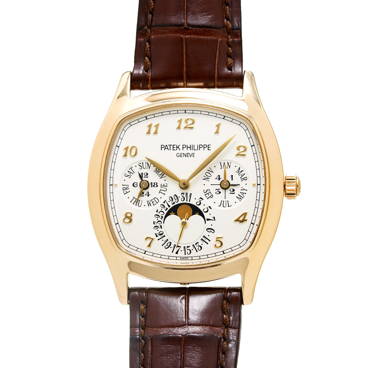 Grande Complication Perpetual Calendar 5940J-001 Silver PATEK PHILIPPE Men's [Pre-Owned].