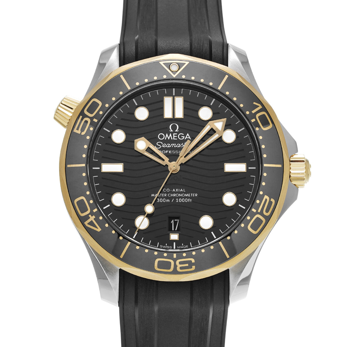 Seamaster Diver 300 Co-Axial Master Chronometer 210.22.42.20.01.001 Black OMEGA Men's [Pre-Owned].