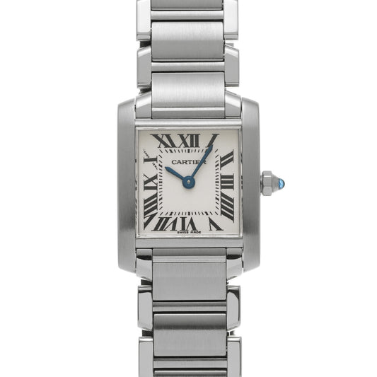 Tank Francaise SM W51008Q3 Silver CARTIER Ladies [Pre-owned]