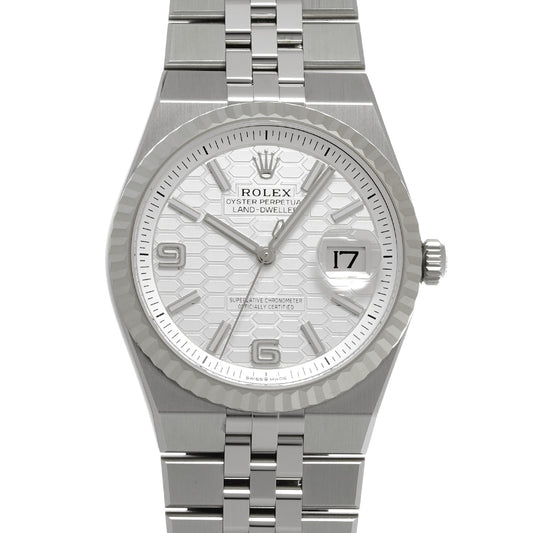 127234 LAND DOUBLER 36 Random Serial White ROLEX Men's [New].