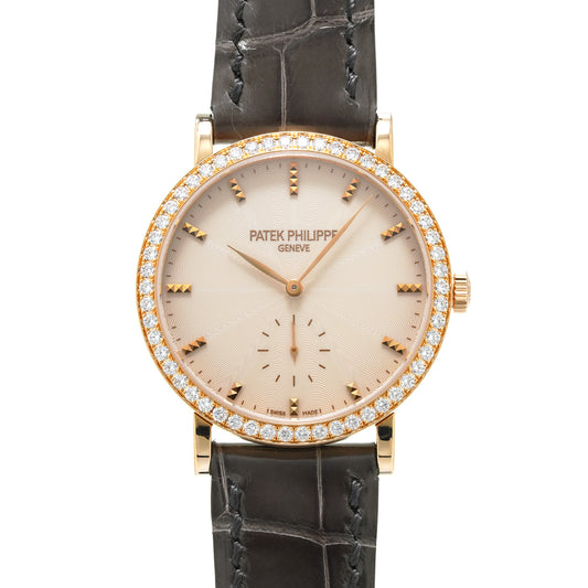 Calatrava 7120R-001 Ivory PATEK PHILIPPE Ladies [Pre-Owned].