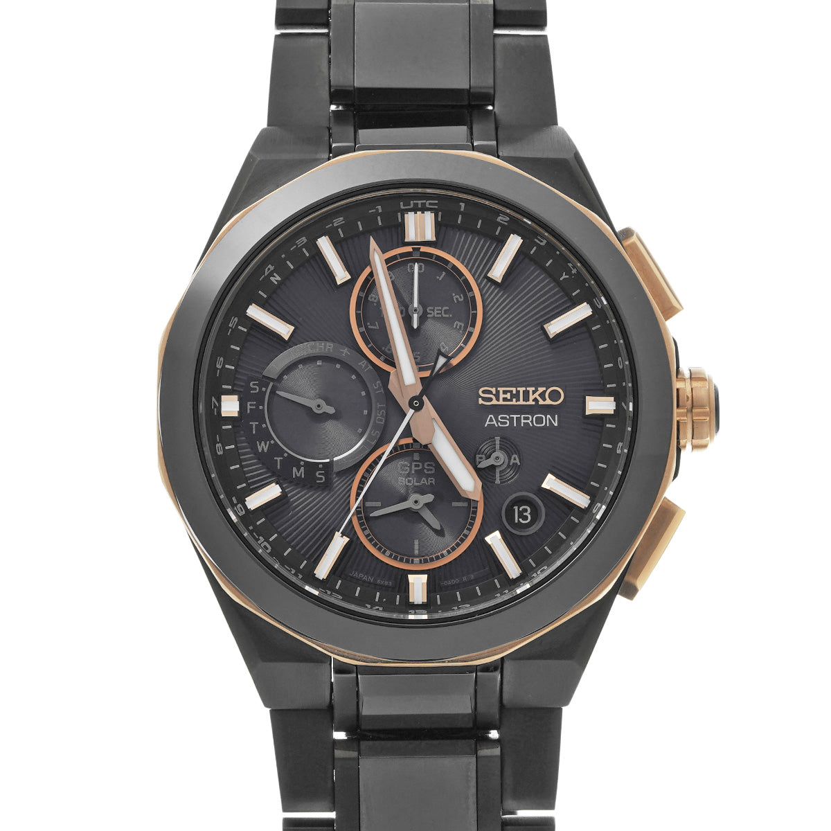 Astron Nexstar 100th SBXC158 Black SEIKO Men's [Pre-owned].