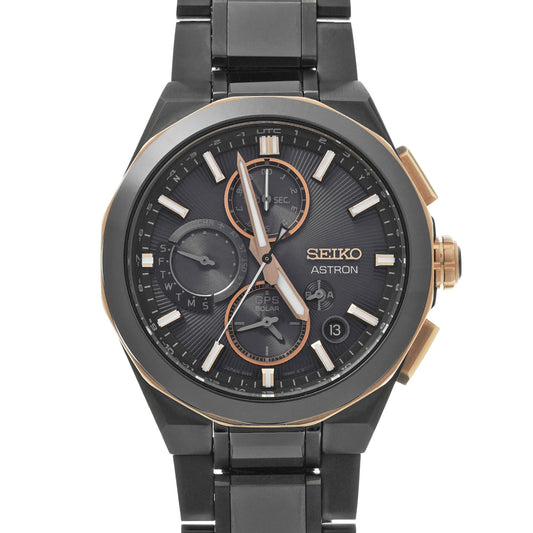 Astron Nexstar 100th SBXC158 Black SEIKO Men's [Pre-owned].