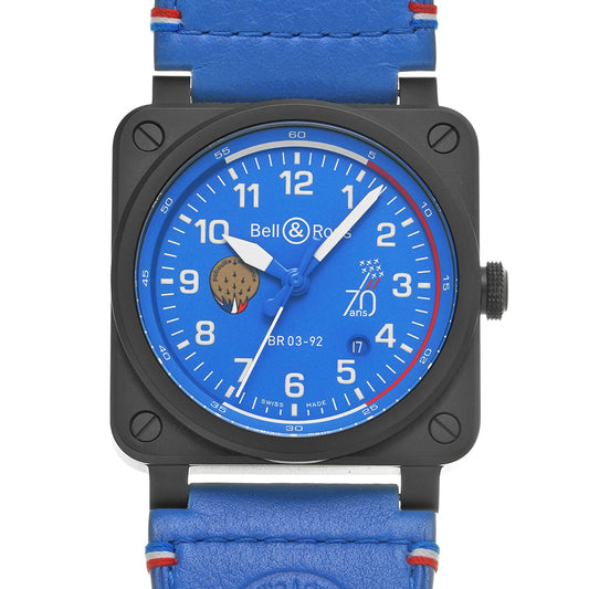 BR-03 Patrouille de France 70th Anniversary BR0392-PAF7-CE/SCA Blue Bell &amp; Ross Men's [pre-owned]