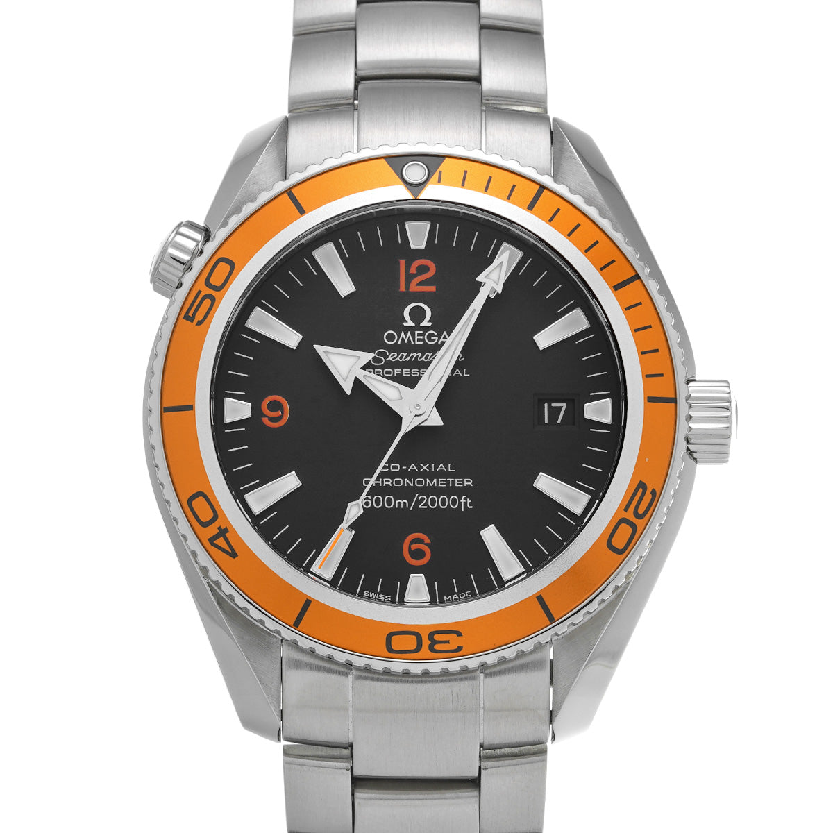 Seamaster Planet Ocean 600 Co-Axial 2209.50 Black OMEGA Men's [Pre-Owned].