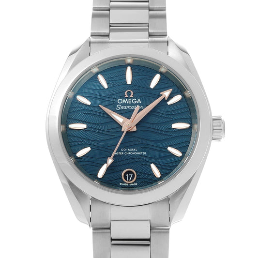 Seamaster Aqua Terra Co-Axial Master Chronometer 220.10.34.20.03.001 Blue OMEGA Ladies [New]