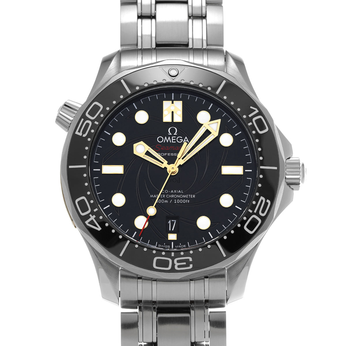 Seamaster Diver 300 Co-Axial Master Chronometer James Bond 210.22.42.20.01.004 Black OMEGA Men's [pre-owned]