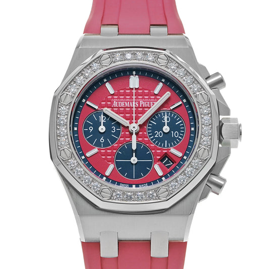 Royal Oak Chronograph 26231ST.ZZ.D069CA.01 Pink/Blue AUDEMARS PIGUET Ladies [Pre-Owned]