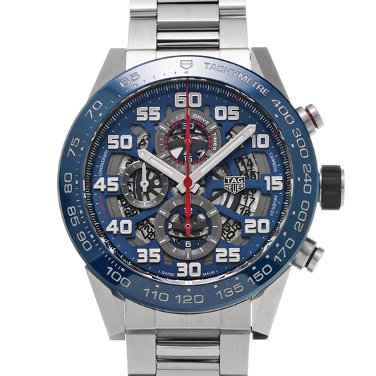 CARRERA CALIBRE HEUER 01 Chronograph Red Bull Racing CAR2A1K.BA0703 Blue TAG HEUER Mens [Pre-Owned].