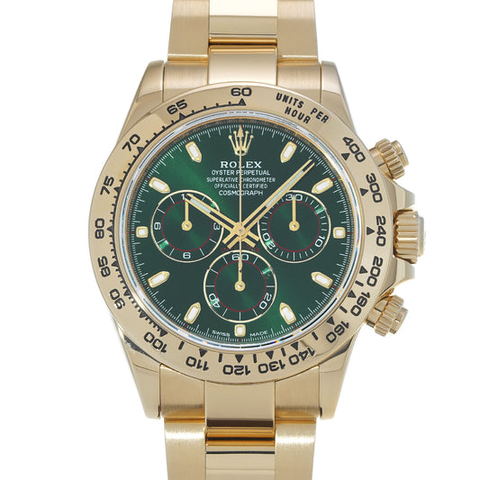 Cosmograph Daytona 116508 Random Serial Green ROLEX Men's [Pre-Owned].