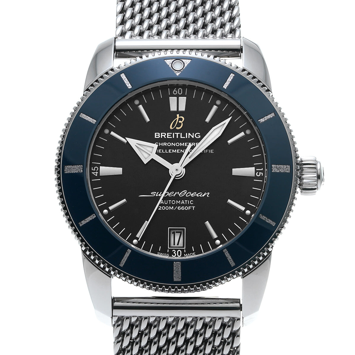Super Ocean Heritage II 42 AB201016/BF73 Black BREITLING Men's [Pre-Owned].