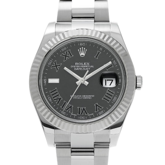 Datejust II 116334 Random Serial Gray ROLEX Men's [Pre-Owned].