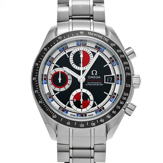 Speedmaster Date 3210.52 Black/Red OMEGA Men's [Pre-Owned].