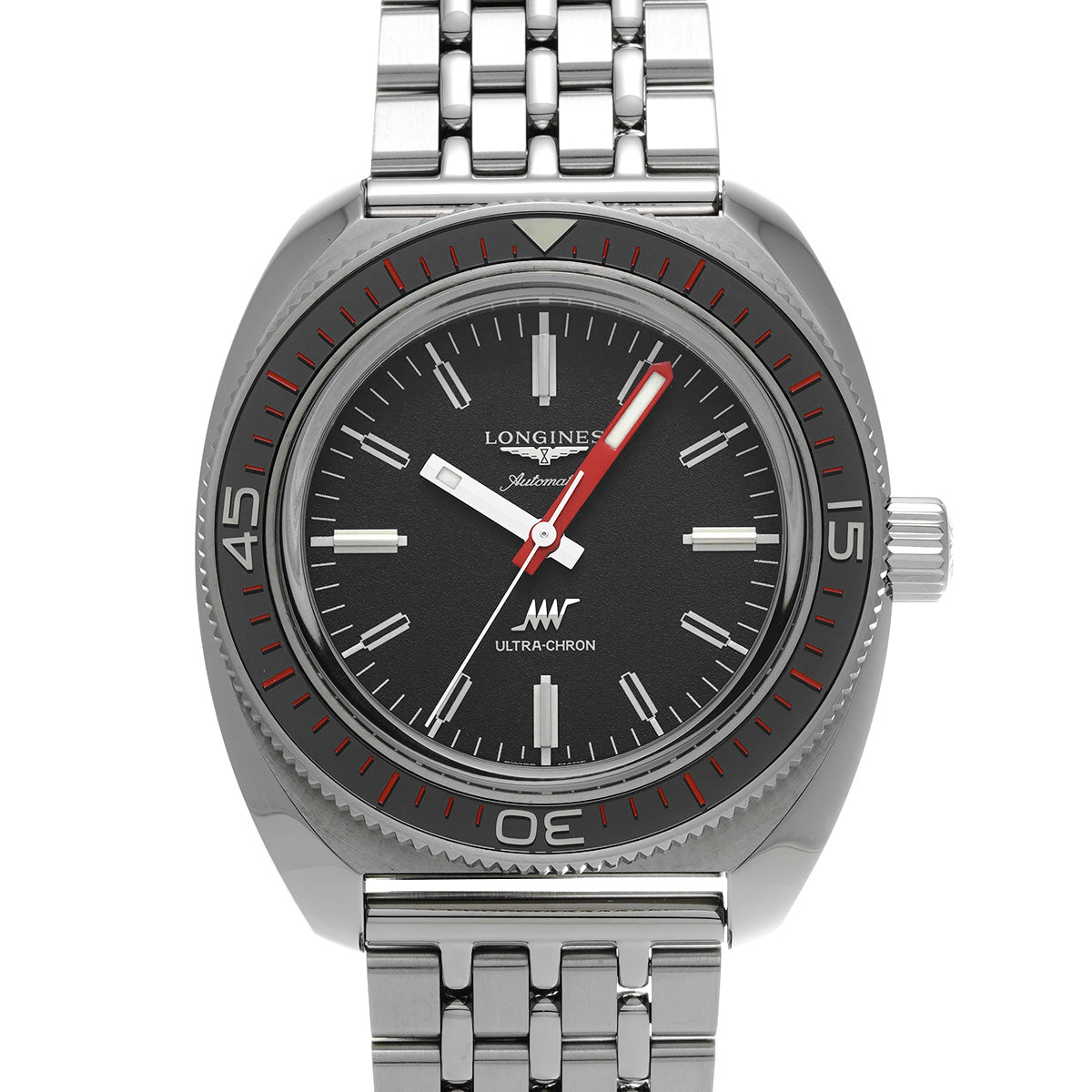 Ultracron Box Edition L2.836.4.52.9 Black LONGINES Men's [Pre-Owned].