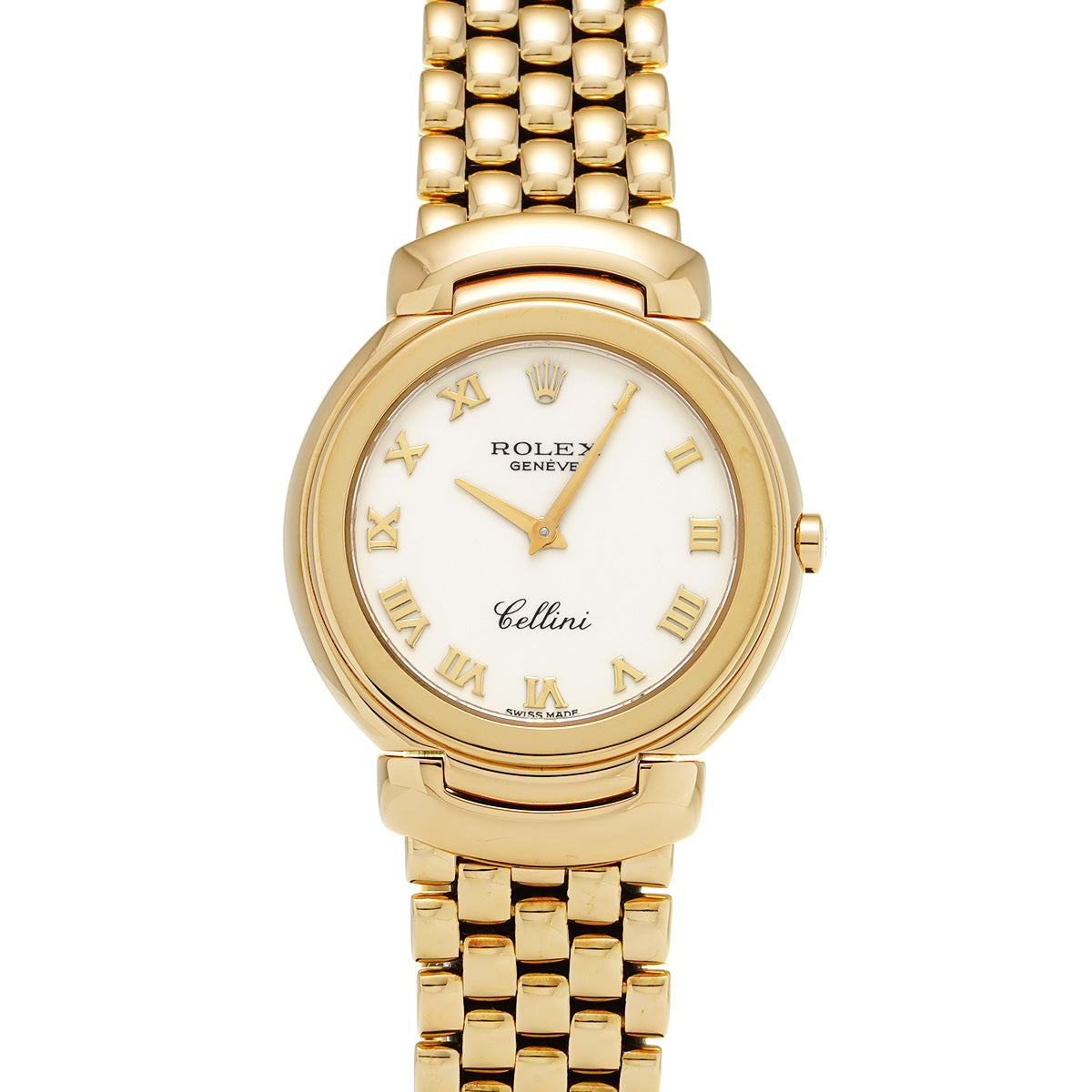 Cellini 6622/8 E (manufactured circa 1991) White ROLEX Men's [Pre-owned].