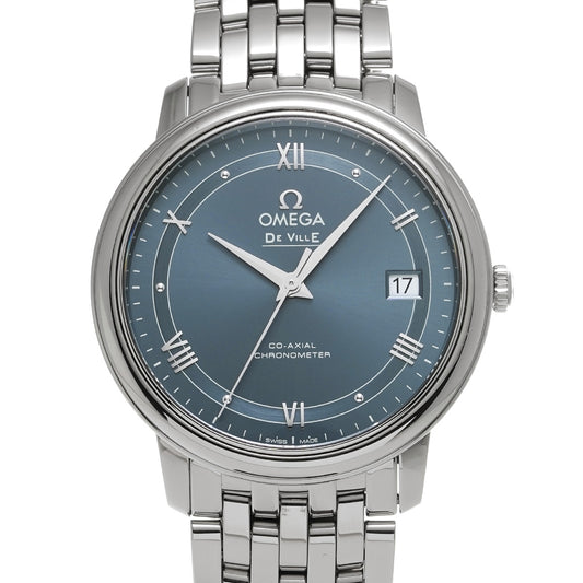 424.10.37.20.03.002 De Ville Prestige Co-Axial Blue OMEGA Men's [Pre-Owned].