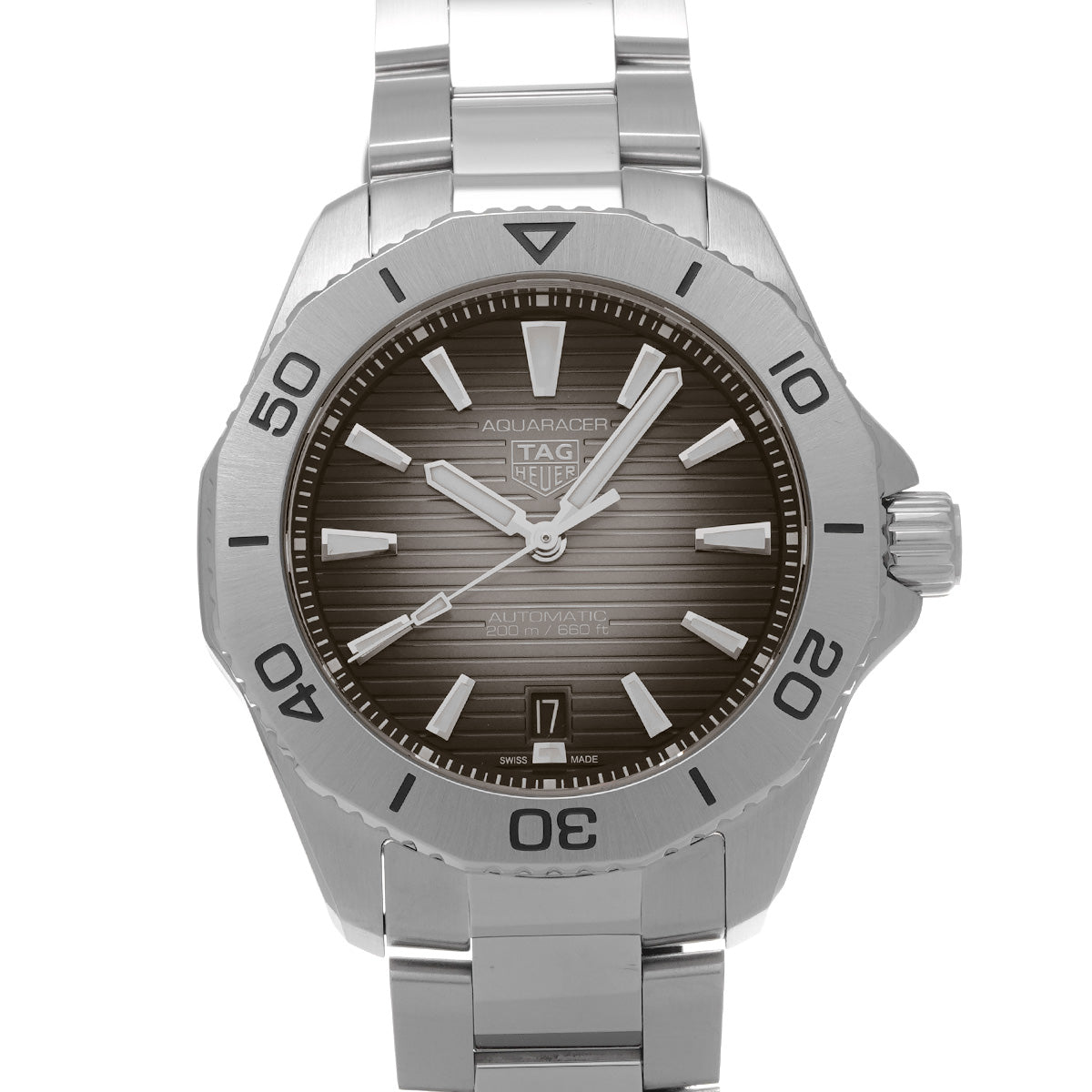 Aquaracer Professional 200 Calibre 5 WBP2110.BA0627 Black TAG HEUER Men's [Pre-Owned]