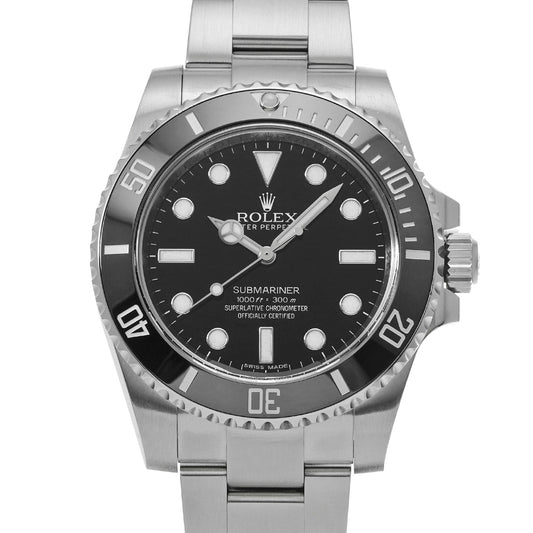 Submariner 114060 Random Serial Black ROLEX Men's [Pre-Owned].