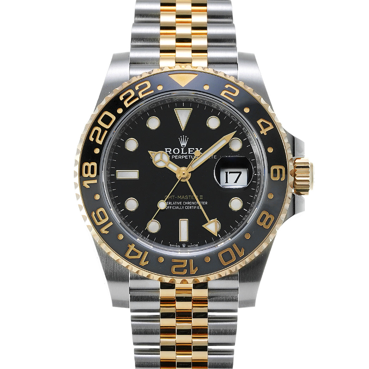 GMT Master II 126713GRNR Black ROLEX Men's [Pre-Owned].