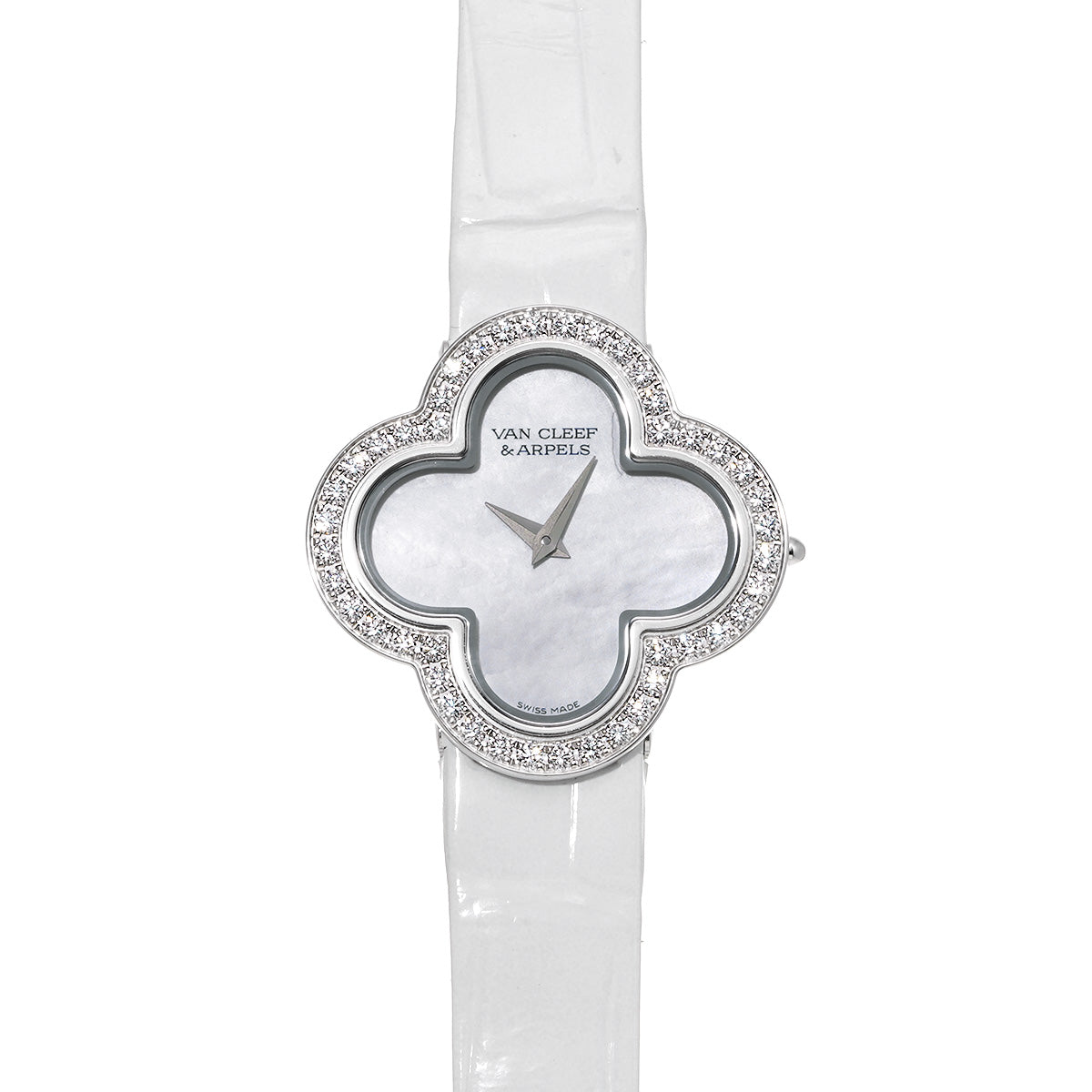 Alhambra Small Model VCARM95800 White MOP Van Cleef &amp; Arpels Ladies [Pre-Owned].