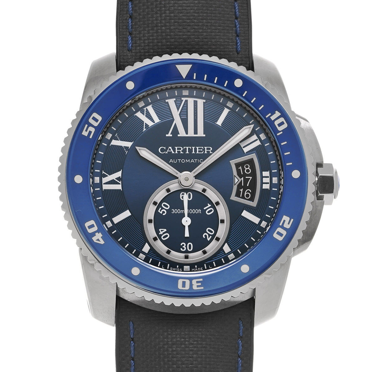 Calibre de Cartier Diver WSCA0010 Blue CARTIER Men's [Pre-owned].