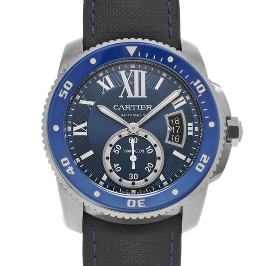 Calibre de Cartier Diver WSCA0010 Blue CARTIER Men's [Pre-owned].