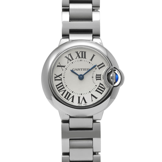 Ballon Bleu de Cartier 28mm W69010Z4 Silver CARTIER Ladies [Pre-owned]