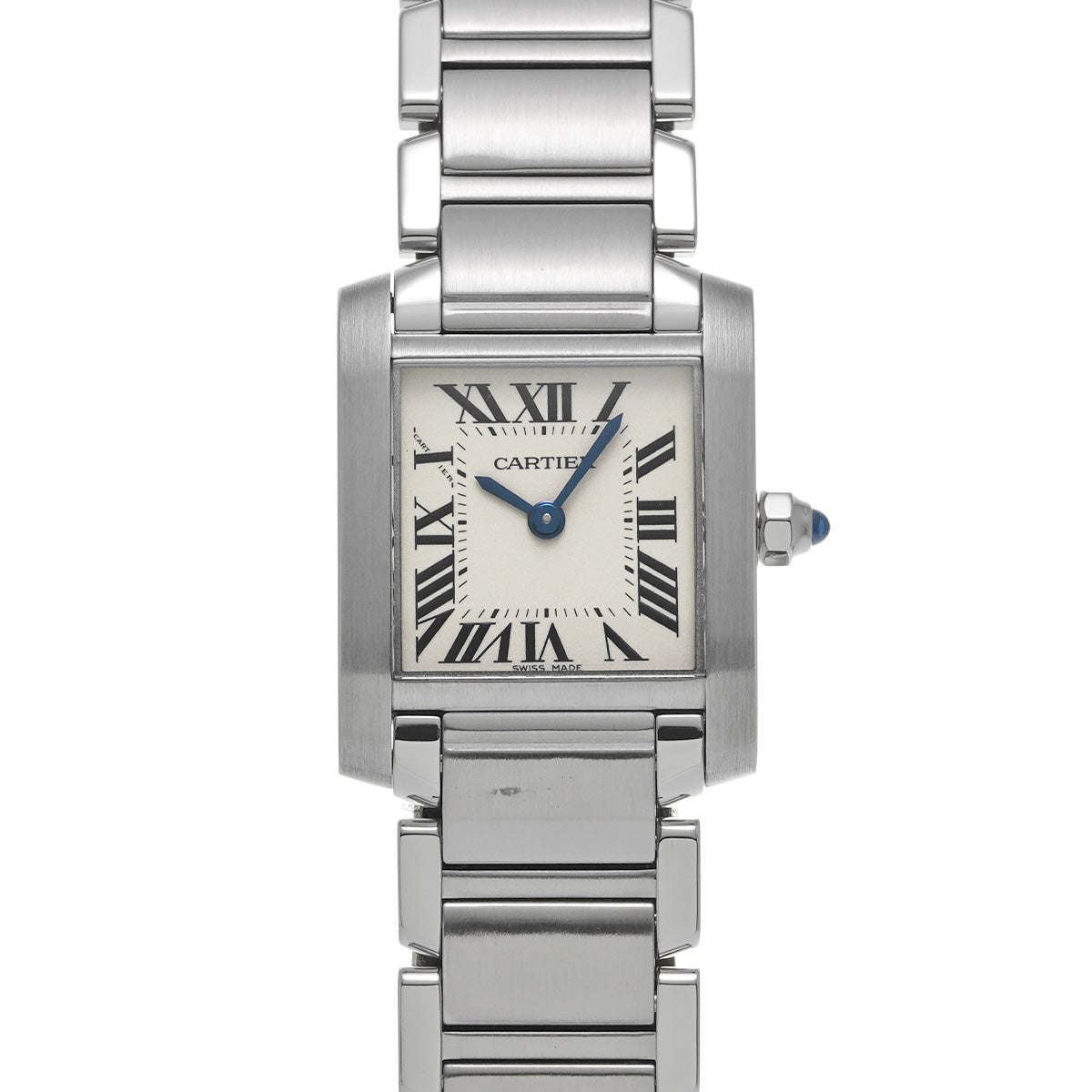 Tank Francaise SM W51008Q3 Silver CARTIER Ladies [Pre-owned]