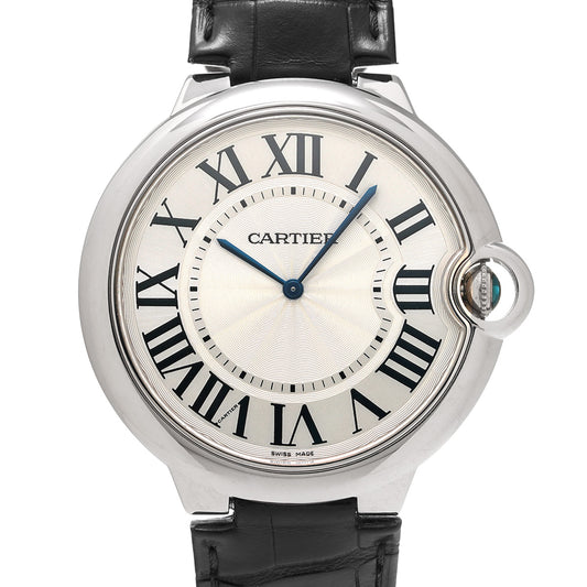 Ballon Bleu Extra Flat W6920055 Silver CARTIER Men's [Pre-Owned].