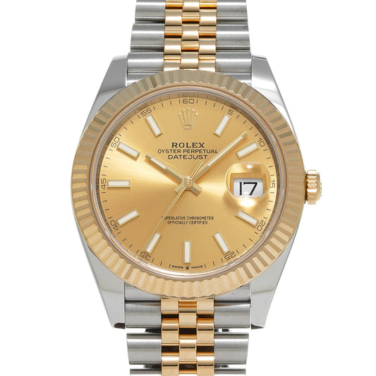 Datejust 41 126333 Random Serial Champagne ROLEX Men's [Pre-Owned].