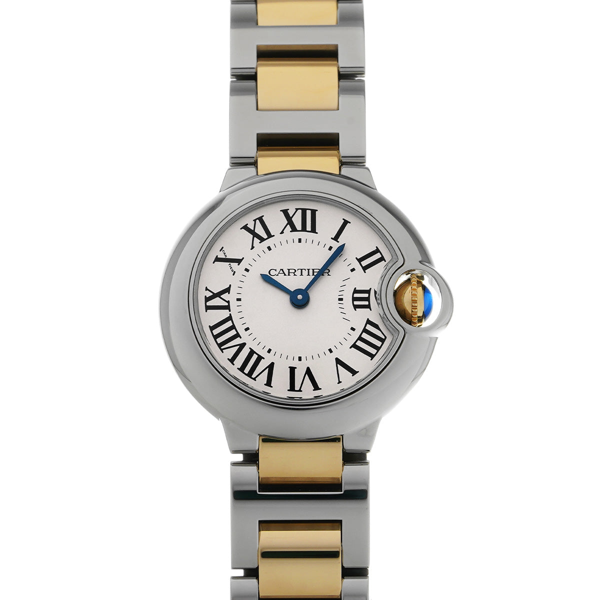 Ballon Bleu de Cartier 28mm W69007Z3 Silver CARTIER Ladies [Pre-owned].