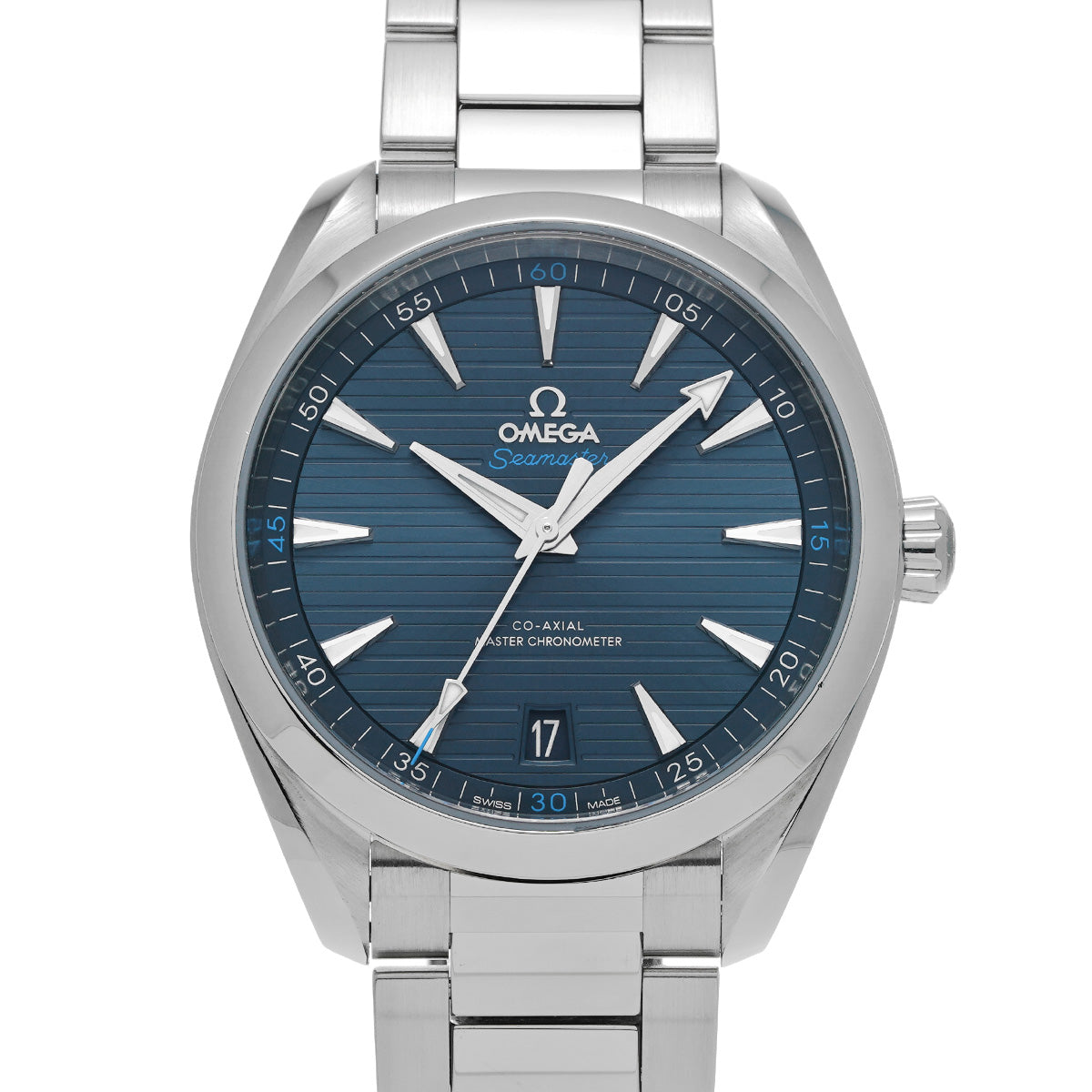 Seamaster Aqua Terra Co-Axial Master Chronometer 220.10.41.21.03.001 Blue OMEGA Mens [Pre-Owned].