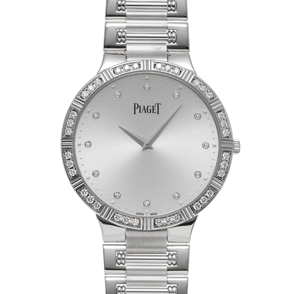 Dancer G0A31046 Silver/Diamond Piaget Men's [Pre-owned].