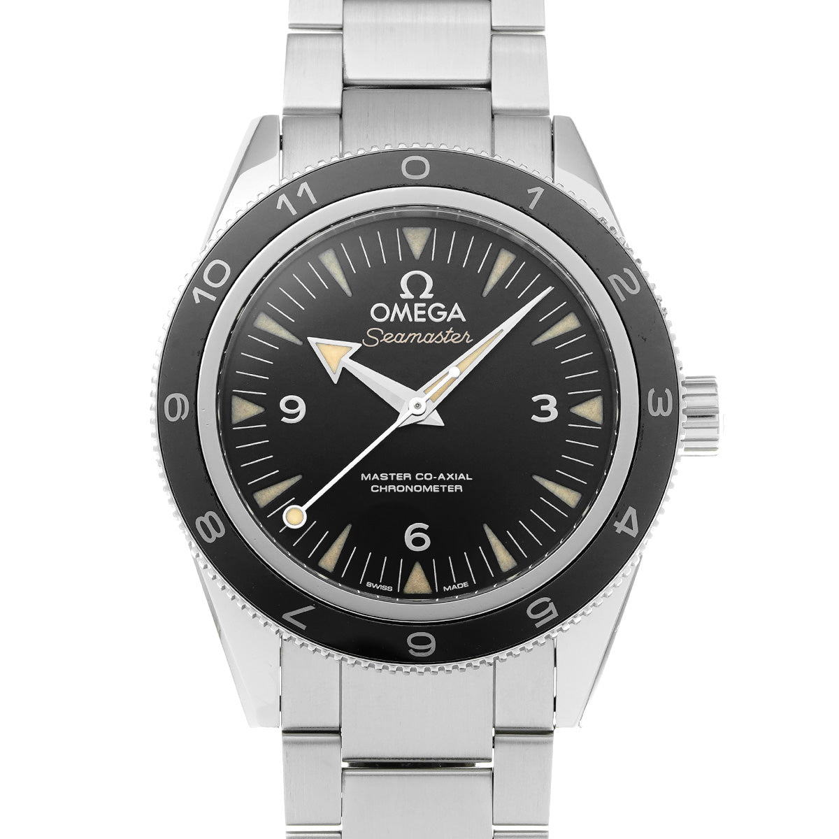 Seamaster 300 Master Co-Axial 233.32.41.21.01.001 Black OMEGA Men's [pre-owned].