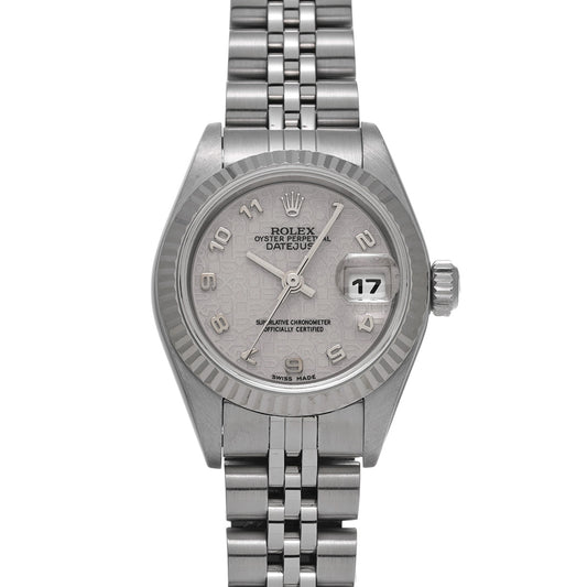 Datejust Lady 79174 Y (manufactured circa 2002) Ivory Computer ROLEX Ladies [Pre-Owned].