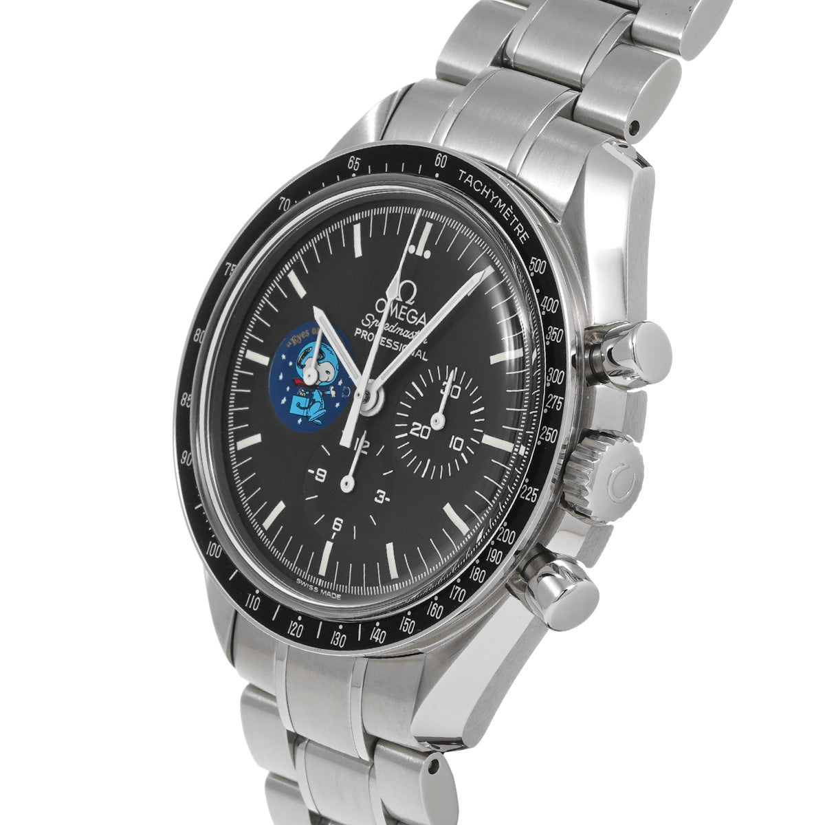 Speedmaster Professional Moon Watch Snoopy Award 3578.51 Black OMEGA Men's [Pre-Owned].