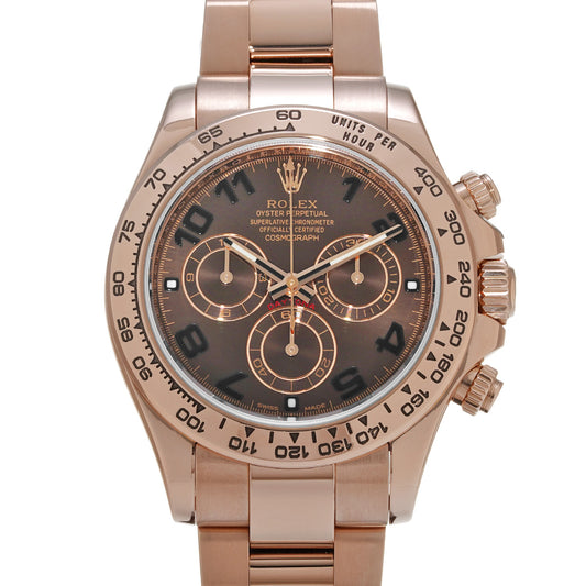Cosmograph Daytona 116505 Random Serial Chocolate Brown ROLEX Men's [Pre-Owned].