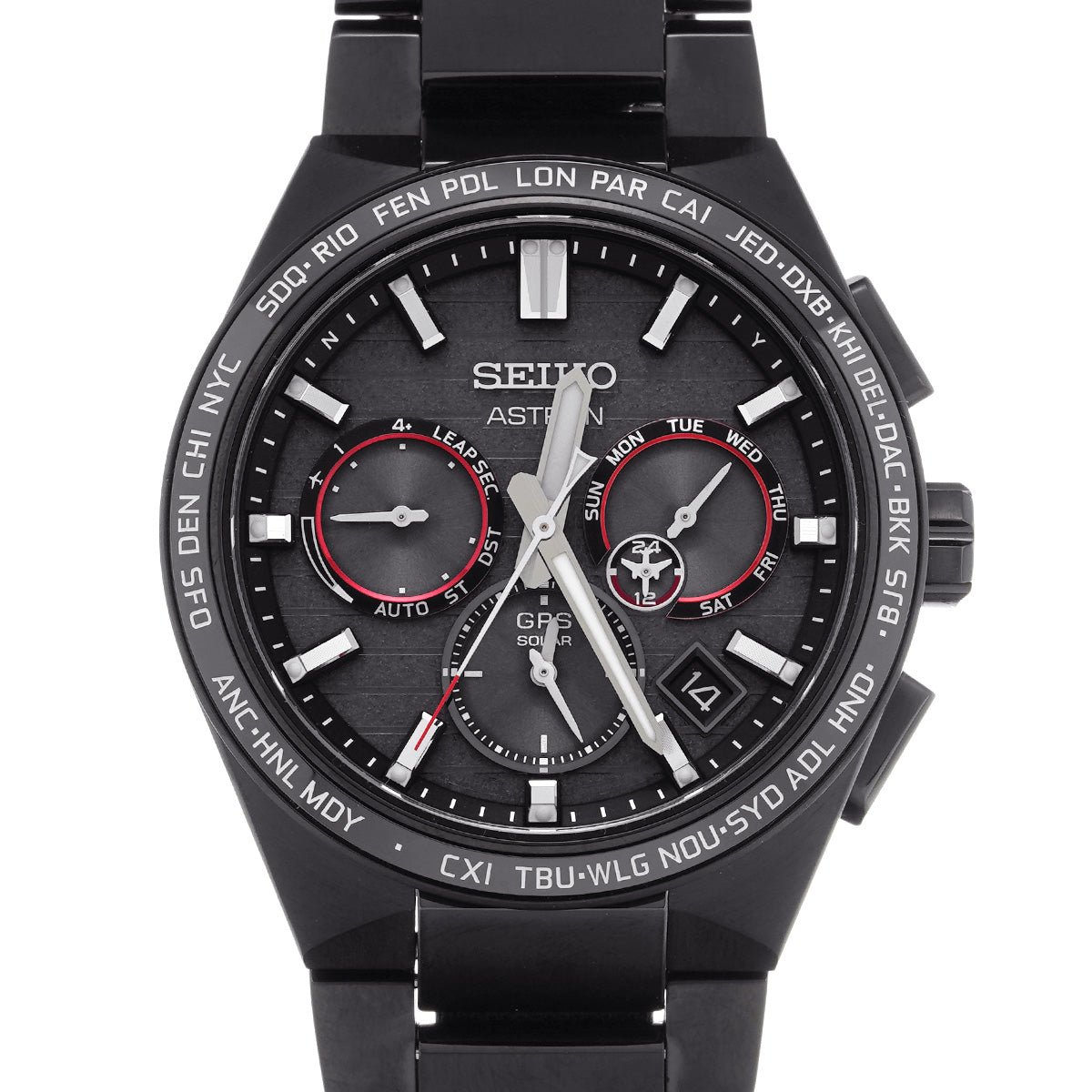 Astron Nexstar SBXC149 Black SEIKO Men's [Pre-owned].