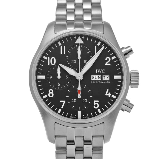 Pilot's Watch Chronograph 41 IW388113 Black IWC Men's [Pre-Owned]