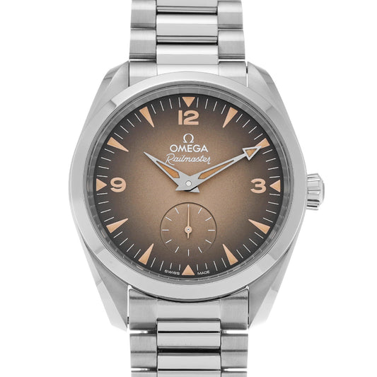 Seamaster Railmaster Co-Axial Master Chronometer 235.10.38.20.13.001 Brown OMEGA Men's [New]
