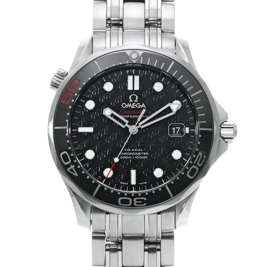 Seamaster Diver 300 Co-Axial James Bond 50th 212.30.41.20.01.005 Black OMEGA Mens [Pre-Owned].