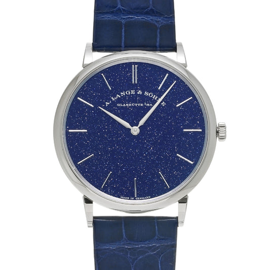 Saxonia Flach 205.086 Copper Blue A. Lange &amp; Sohne Men's [Pre-owned].