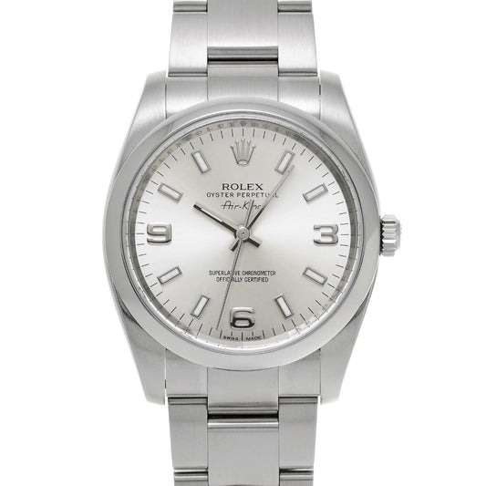 Air-King 114200 G (made around 2010) Silver ROLEX Men's [Pre-Owned].