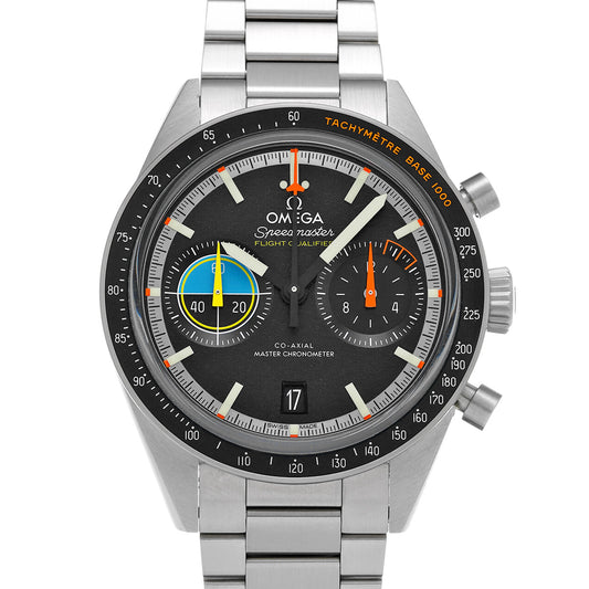 Speedmaster Pilot 332.10.41.51.01.002 Black OMEGA Men's [Pre-owned].